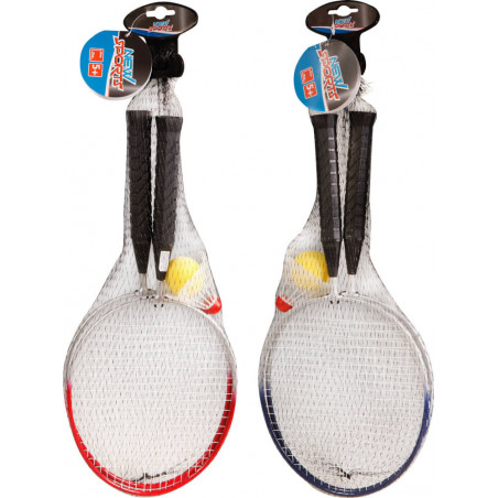 New Sports Badminton-Set Kids, mit Federbällen