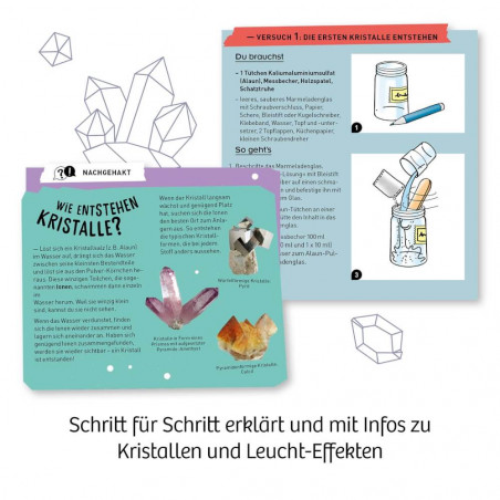 Kosmos Nachtleuchtender Kristall