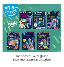 Kosmos Fun Science 3D-Fingerabdrücke