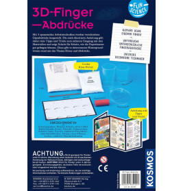 Kosmos Fun Science 3D-Fingerabdrücke