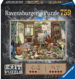 Ravensburger 16782 Exit Das Künstleratelier 759 Teile