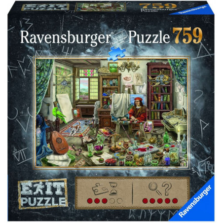 Ravensburger 16782 Exit Das Künstleratelier 759 Teile