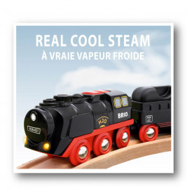 BRIO 63388400 Batterie-Dampflok mit Wassertank