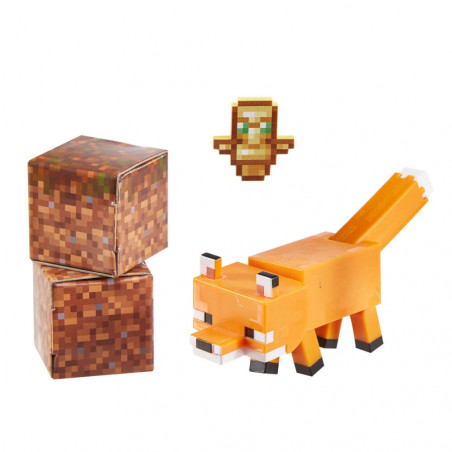 Mattel GTP08 Minecraft Biome Builders Figuren, sortiert
