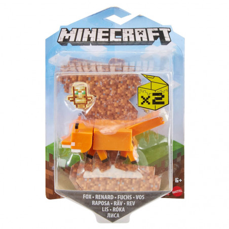 Mattel GTP08 Minecraft Biome Builders Figuren, sortiert