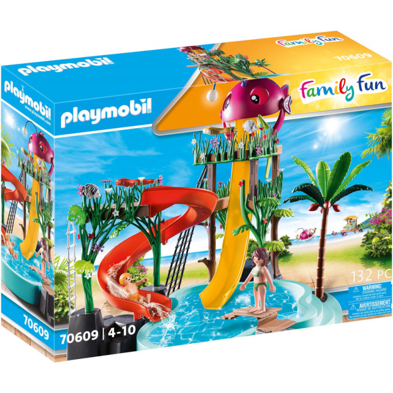 Playmobil 70609 Aqua Park mit Rutschen