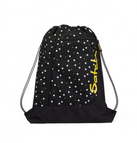 satch Gym Bag black, white, yellow Lazy Daisy