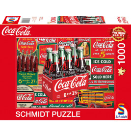 Puzzle Coca Cola Vintage 1000 Teile