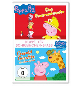 DVD Peppa Pig Doppelpack- Das Feuerwehrauto