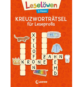 Kreuzworträtsel für Leseprofis, 2. Klasse