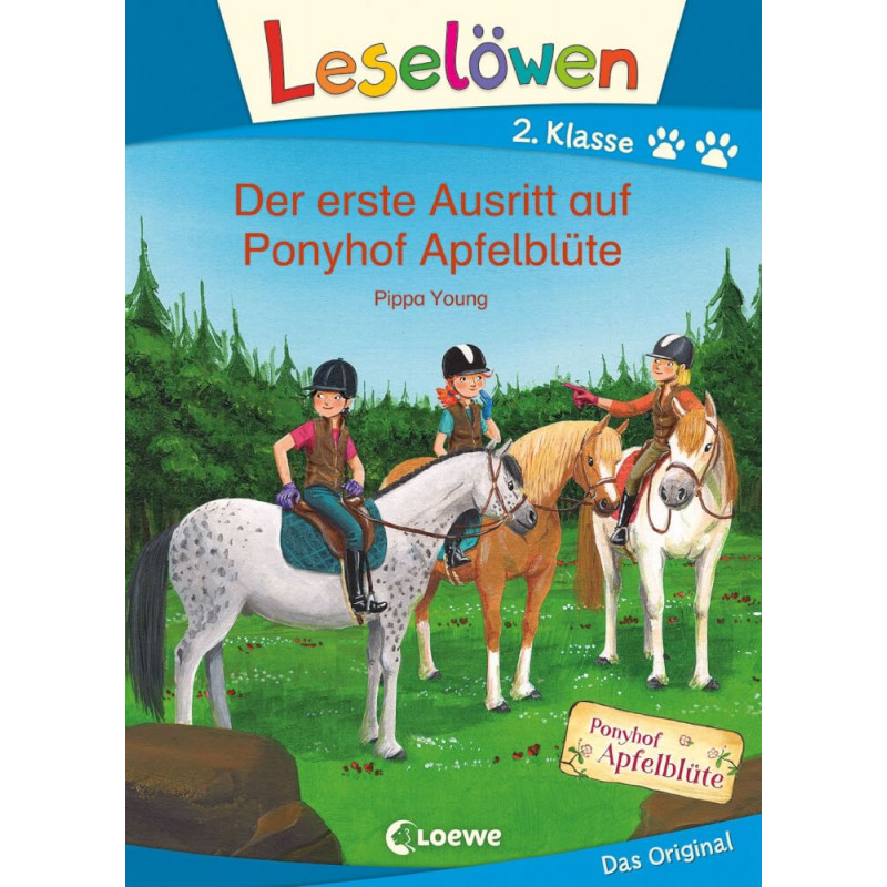 Der erste Ausritt auf d. Ponyhof. Apfelblüte 2