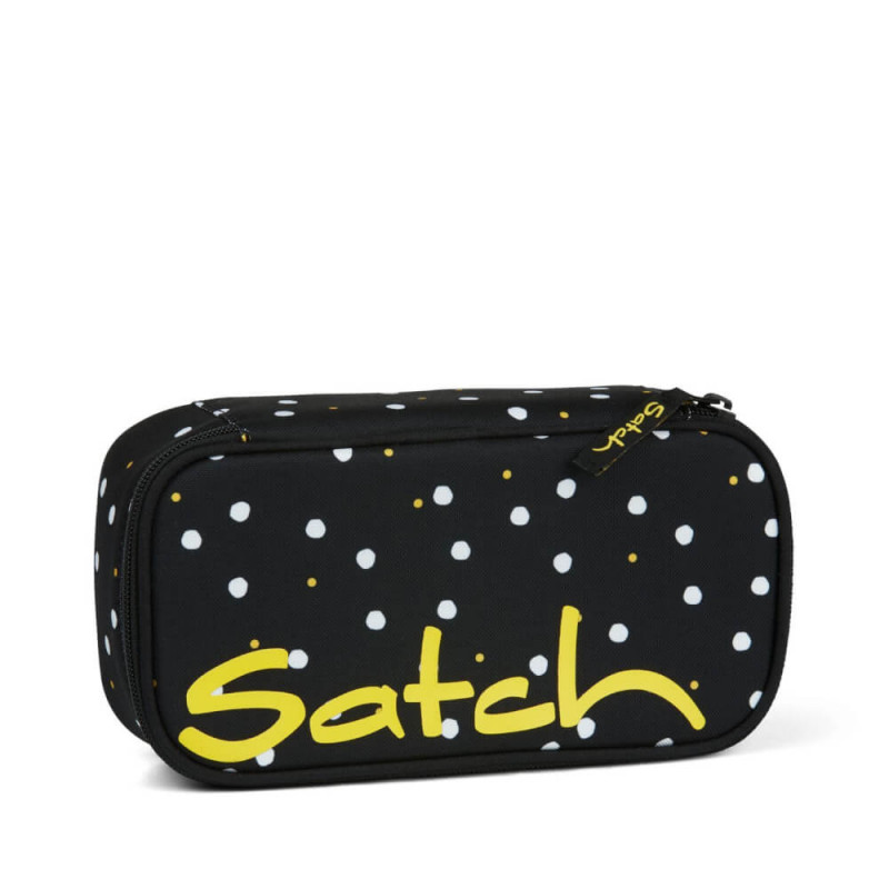 satch Pencil Box black, white, yellow Lazy Daisy