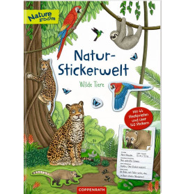Natur-Stickerwelt: Wilde Tiere