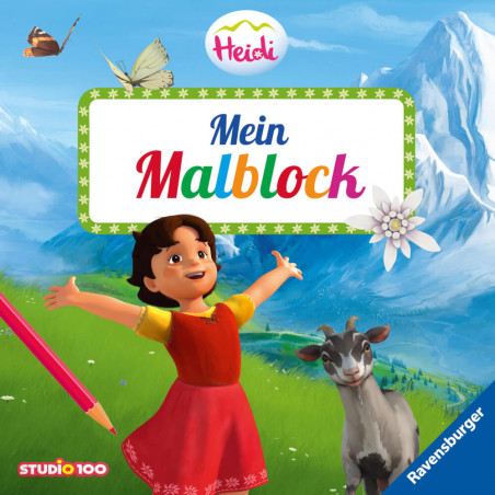 Heidi: Mein Malblock