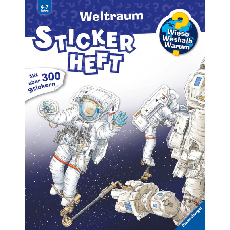 Wieso? Weshalb? Warum? Stickerheft, Weltraum