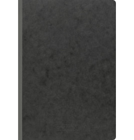 Fact! Kladde A4 96 Blatt kariert schwarz