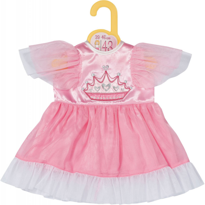 Zapf 871058 Dolly Moda Prinzessin KLeid 43cm