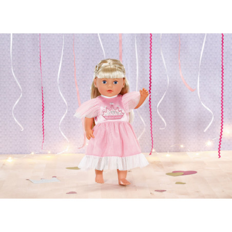 Zapf 871058 Dolly Moda Prinzessin KLeid 43cm