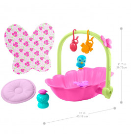 Mattel HBH46 My Garden Baby 2-in-1 Badewanne & Bett