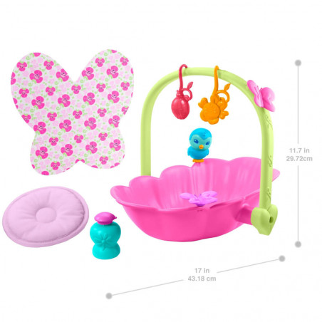 Mattel HBH46 My Garden Baby 2-in-1 Badewanne & Bett
