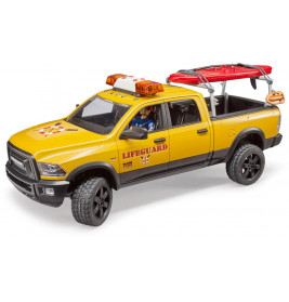 Bruder 02506 RAM 2500 Power Wagon LifeGuard mit Figur