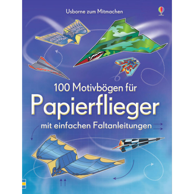 Papierflieger 100 Motivbögen