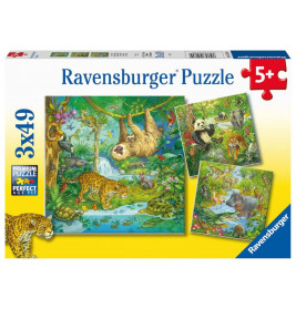Ravensburger 05180 Puzzle Im Urwald
