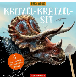 Kritzel-Kratzel-Set (Triceratops) T-Rex World