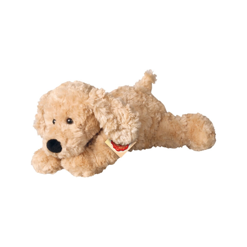 Teddy Hermann Schlenkerhund, beige, 28 cm