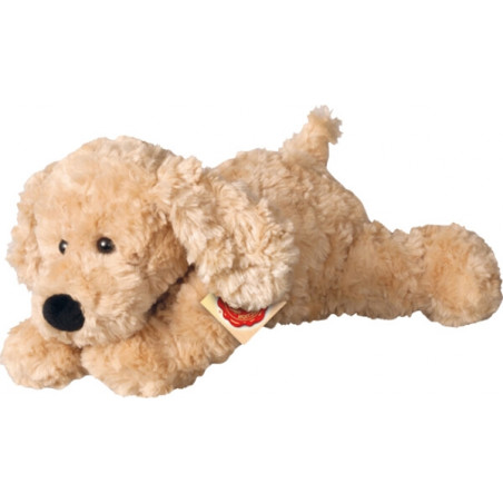 Teddy Hermann Schlenkerhund, beige, 28 cm