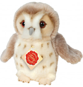 Teddy Hermann Eule, beige, 20 cm