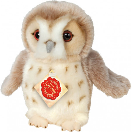 Teddy Hermann Eule, beige, 20 cm