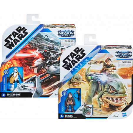 Hasbro E96785L2 SW MISSION FLEET EXPEDITION CLASS, sortiert
