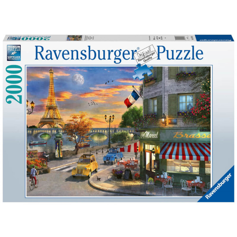 Ravensburger 16716 Puzzle Romantische Abendstunde in Paris