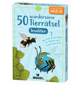 50 Tierrätsel - Insekten