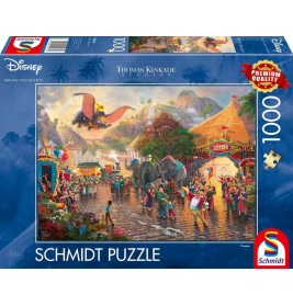 Schmidt Spiele 59939 Puzzle Disney, Dumbo 1000 Teile