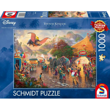 Schmidt Spiele 59939 Puzzle Disney, Dumbo 1000 Teile