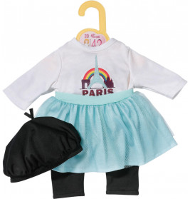 Zapf 870945 Dolly Moda Paris Look 43cm