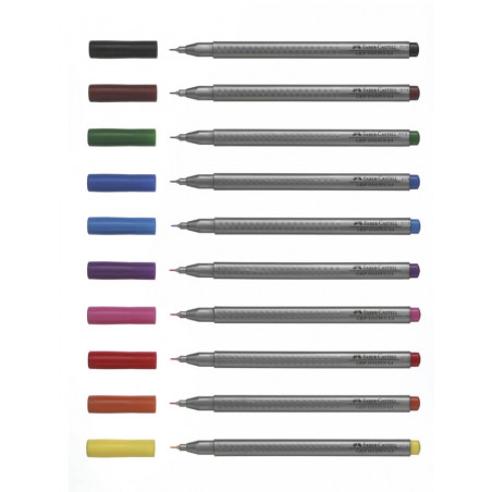 Faber-Castell Fineliner GRIP 10er Etui