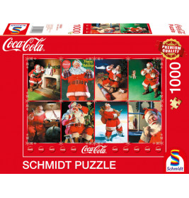 Schmidt Spiele 59956 Puzzle Coca Cola - Santa Claus 1000 Teile