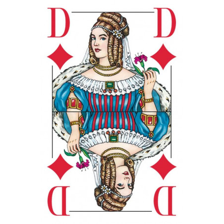 Ravensburger 27074 Rommé, Canasta, Bridge, mit großen Eckzeichen