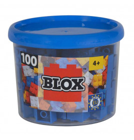 Blox 100 blaue 4er Steine in Dose