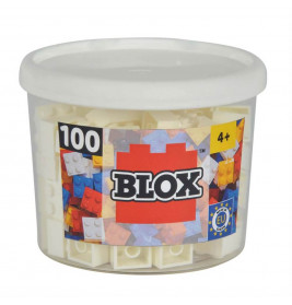 Blox 100 weiße 4er Steine in Dose