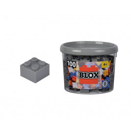 Blox 100 graue 4er Steine in Dose