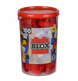 Blox 100 rote 8er Steine in Dose