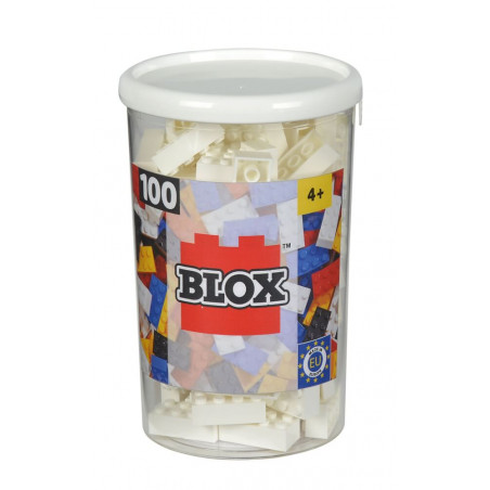 Blox 100 weiße 8er Steine in Dose