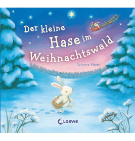 Der kleine Hase im Weihnachtswald