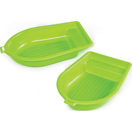 Sand/Wasser- Boot 2-teilig grün