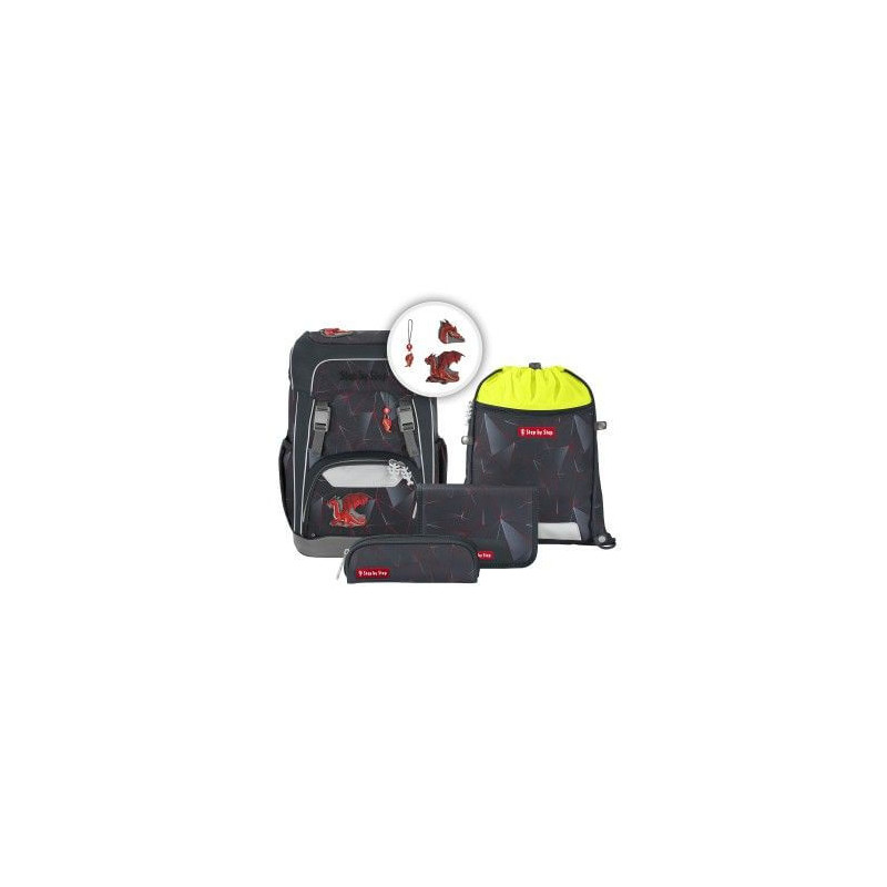 GIANT Schulrucksack-Set Dragon Drako