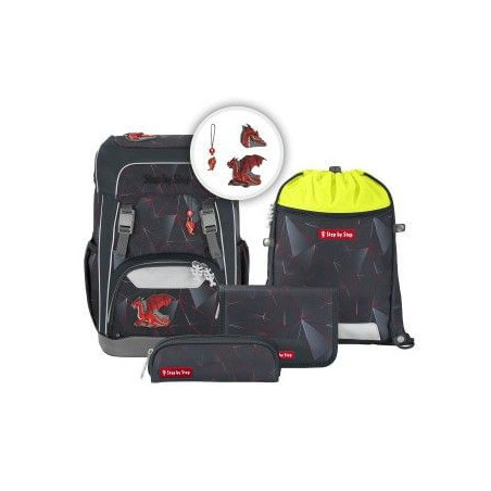 GIANT Schulrucksack-Set Dragon Drako